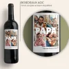 Bouteille de vin rouge - Multi-photos