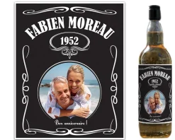 Bouteille de whisky personnalisée - Photo
