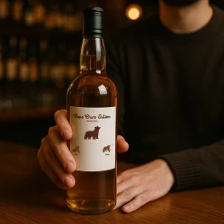 Bouteille de whisky personnalisée - Tribu Ours