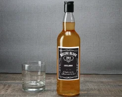 Bouteille de whisky personnalisée - Message