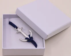 Bracelet ancre marine Personnalisable - Prénom