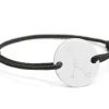Bracelet cordon personnalisé Argent 925 - Constellations