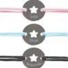Bracelet Jeton Personnalisable - Etoile argent véritable