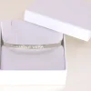 Bracelet Jonc gravé en Argent véritable