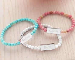 Bracelet perles Personnalisable - Prénom