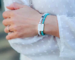 Bracelet perles Personnalisable - Prénom