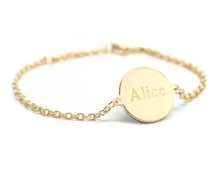 Bracelet personnalisé plaqué or ou argent - Constellations