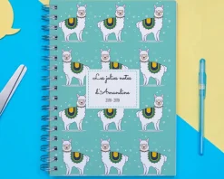 Cahier A4 Personnalisable - Lama