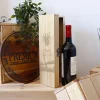 Caisse à vin personnalisée prénom - Cerf