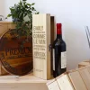 Caisse à vin personnalisée anniversaire - Citation