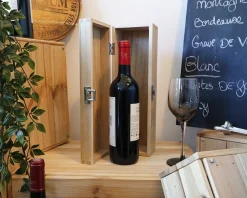 Caisse à vin personnalisée anniversaire - Année