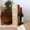 Caisse à vin personnalisée anniversaire - Âge
