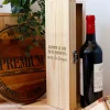 Caisse à vin personnalisée anniversaire - Message