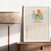 Calendrier personnalisé - Portrait de Famille