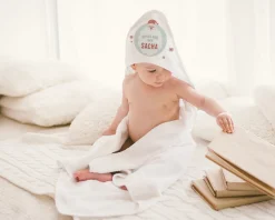 Cape de bain bébé personnalisable - Mon Premier Noël