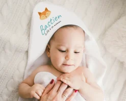 Cape de bain Personnalisable - Petit Renard
