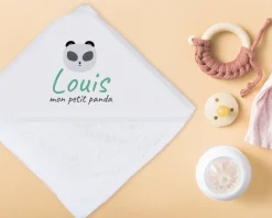 Cape de bain Personnalisable - Petit Panda