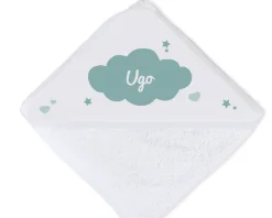 Cape de bain Personnalisable - Nuage