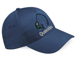 Casquette Personnalisable - Verte, bleue ou noire - Pêche