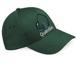Casquette Personnalisable - Verte, bleue ou noire - Pêche