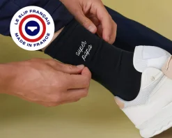 Chaussettes brodées Le Slip Français - Super Papa