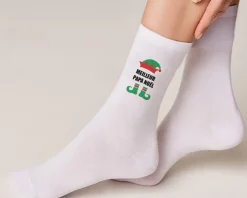 Chaussettes de Noël personnalisées - Lutin