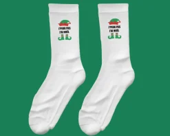 Chaussettes de Noël personnalisées - Lutin