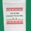 Chaussettes de Noël personnalisées - Message