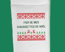 Chaussettes de Noël personnalisées - Message