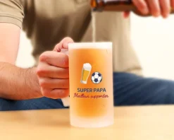 Chope de bière personnalisée - Apéro Foot