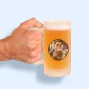 Chope de bière personnalisée - Photo et texte