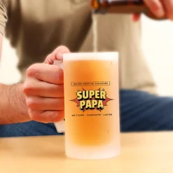 Chope de bière personnalisée - Héros de BD