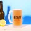 Chope de bière personnalisée - Message