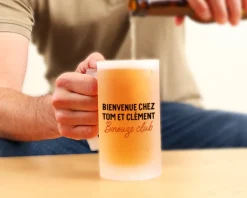 Chope de bière personnalisée - Message
