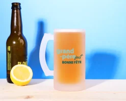 Chope de bière personnalisée - Grand Père-fect