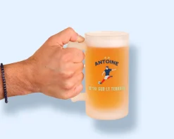 Chope de bière personnalisée - Passion Football