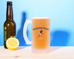 Chope de bière personnalisée - Passion Football