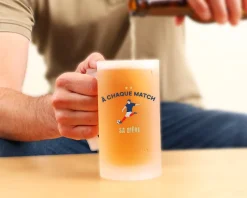 Chope de bière personnalisée - Passion Football