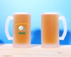 Chope de bière personnalisée - Passion Rugby