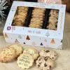Coffret biscuits Personnalisable - Aux 3 saveurs - Noël