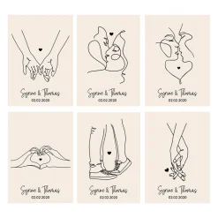 Coffret Cocooning personnalisé - Dessin au trait