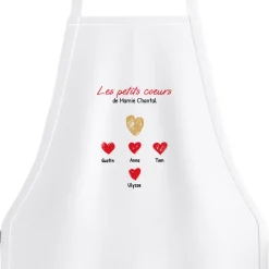 Coffret cuisine - Tablier et pot à biscuits personnalisés