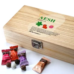 Coffret de chocolats Monbana personnalisé - Définition ATSEM/AESH