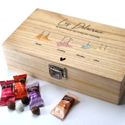 Coffret de chocolats Monbana personnalisé - Famille Chaussure