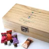 Coffret de chocolats Monbana personnalisé - Acrostiche Maitresse/Maitre