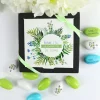 Coffret de dragées cœur caramel Personnalisable - Collection Fleurie