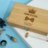 Coffret sommelier personnalisé - 5 accessoires - Papa Royal