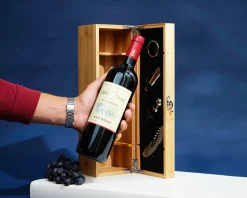 Coffret sommelier personnalisé - 4 accessoires - La cave de