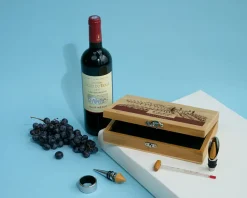 Coffret sommelier personnalisé - 5 accessoires - Vignoble