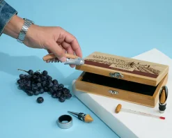 Coffret sommelier personnalisé - 5 accessoires - Vignoble